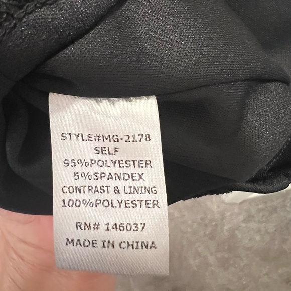 Vici Black Sequin V-Neck Dress - Picture 4 of 4